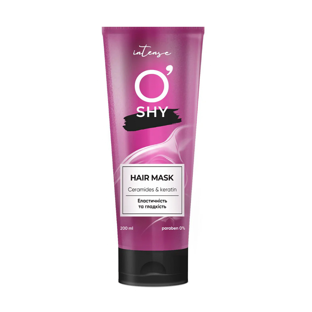 Маска для волосся O'Shy Intense Ceramides &amp; Keratin Hair Mask Еластичність та гладкість, 200 мл